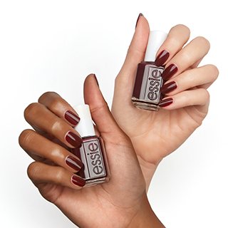 Sole Mate Dark Purple Nail Polish Color Essie Sole Mate Essie Enamel 02