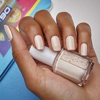 Mixtaupe Ivory White Pink Nail Polish Color Lacquer Essie