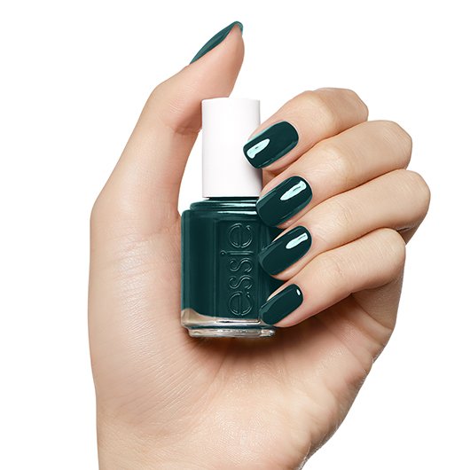Off Tropic Lush Dark Green Nail Polish Nail Color Essie