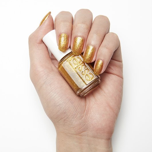 Caught On Tape Gold Glitter Nail Polish Essie