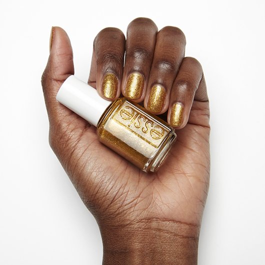 Caught On Tape Gold Glitter Nail Polish Essie