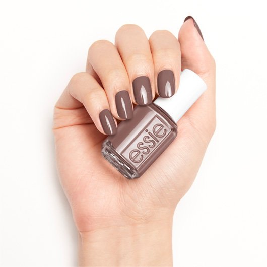 Crochet Away - Grayish Brown Nail Polish -Essie