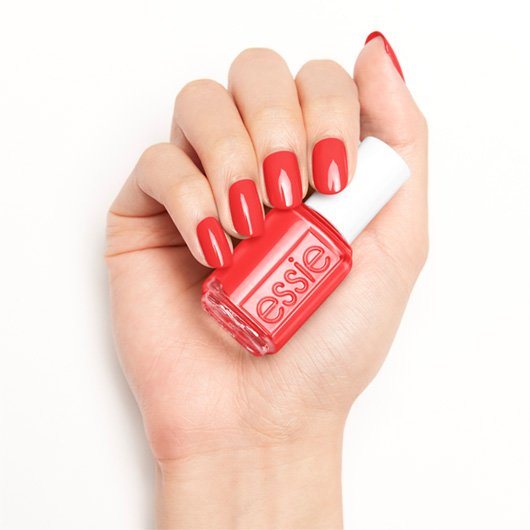 - Polish Coral Handmade Red Love With Nail - Essie