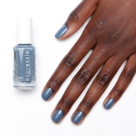 air dry - slate blue quick dry nail polish - essie air dry - slate blue quick dry nail polish - essie