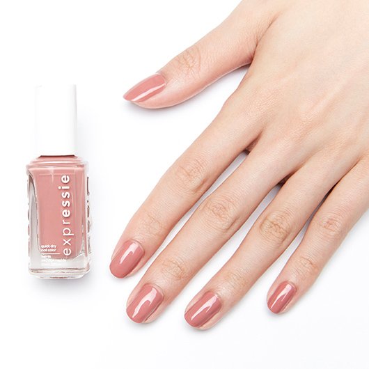 checked in - nude pink quick dry nail polish - essie checked in - nude pink quick dry nail polish - essie