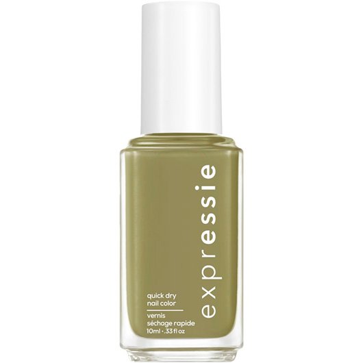 precious cargo-go! - dusty olive green nail polish - essie
