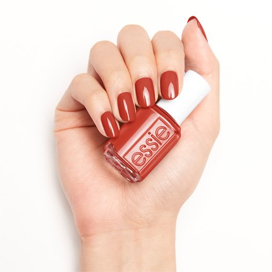rocky rose burnt orange nail polish essie