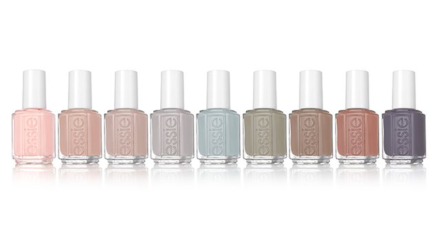 wild nudes nail polish collection - neutral nail colors - essie