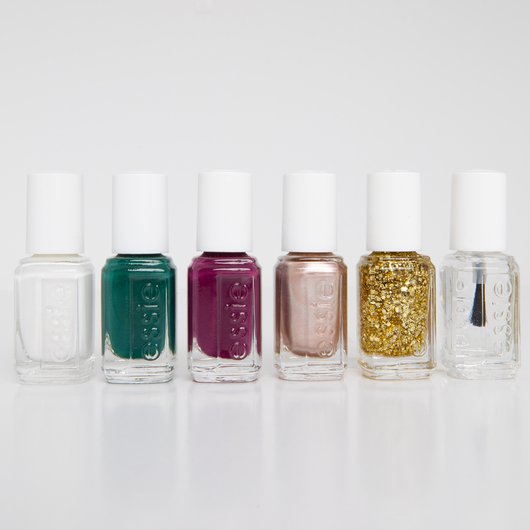 limited edition 6 piece mini nail polish holiday kit essie