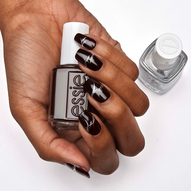 spikes in style nail art tutorial