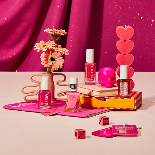 Essie pink nail polish