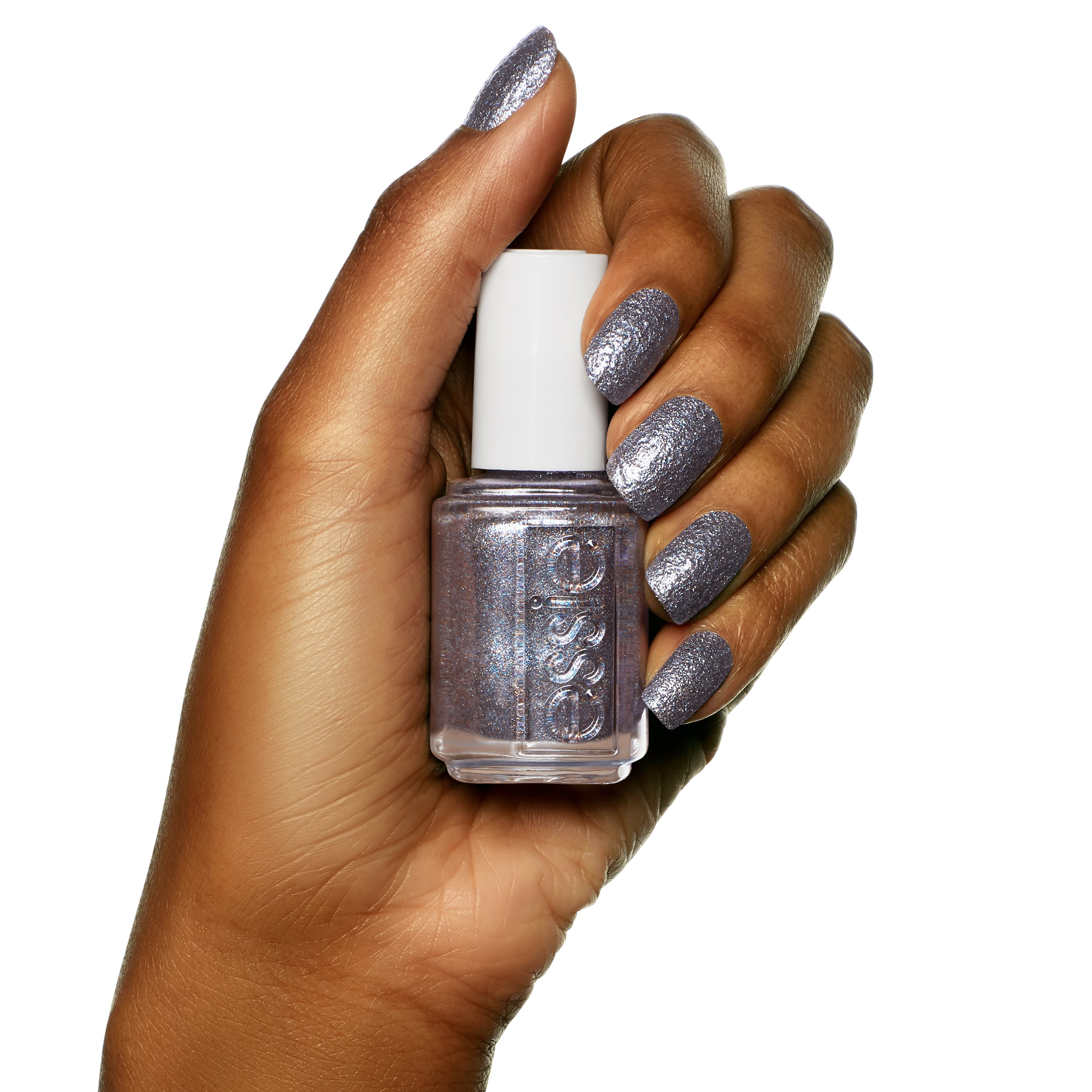 ESSIE-stay-up-slate-grey-glitter-nail-polish-on-hand