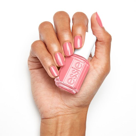 - just & a polish face essie pretty pink - color nail not nail nude