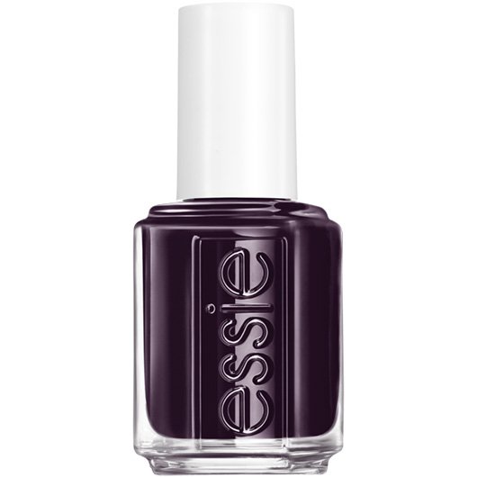 luxedo - dark black purple nail polish & nail color - essie