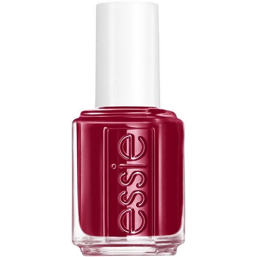 nailed it! - a deep burgundy red nail polish - essie