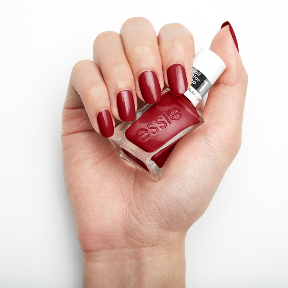 Bubbles Essie Couture Only - Burgundy - Nail Polish Gel