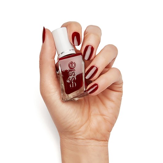 Spiked With Style - Blood Red Gel Couture Nail Polish - Essie | Nagellacke