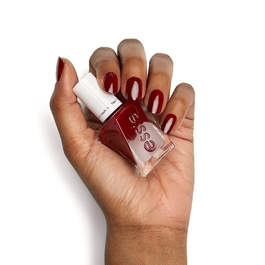 Spiked With Style - Blood Red Gel Couture Nail Polish - Essie