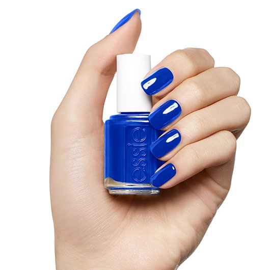 Essie blue store nail polish