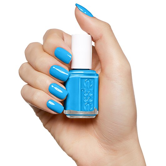 45 Pretty Toe Nails To Try In 2022 : Aqua Toe Nail Color