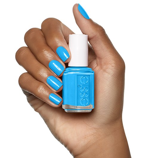 Strut Your Stuff Cobalt Aqua Blue Nail Polish Nail Color Essie
