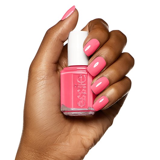 Cute As A Button Persimmon Pink Nail Polish Nail Color Essie