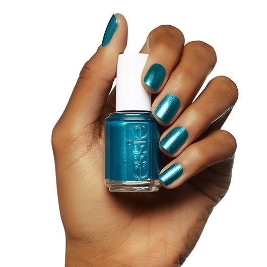 Trophy Wife Pearl Dark Teal Nail Polish Nail Color Essie