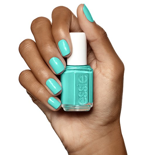 turquoise nail polish