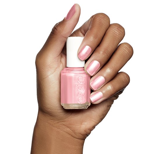 Pink Diamond Pink Shimmer Nail Polish Nail Color Lacquer Essie