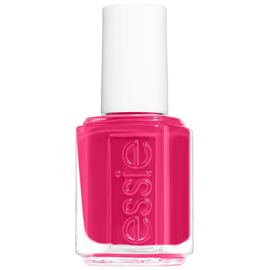 nail - creamy color nail & fuchsia - essie bash polish bachelorette