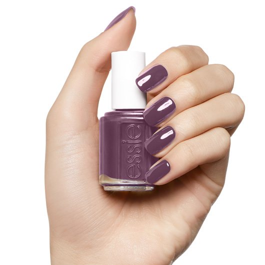 Dark Purple Nail Polish Color | Essie Hazy Days | nail polish colors for  winter nails | nails | Nail polish colors winter, Dark purple nails, Nail  colors winter