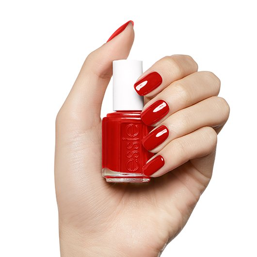 rich red nail polish, nail color 