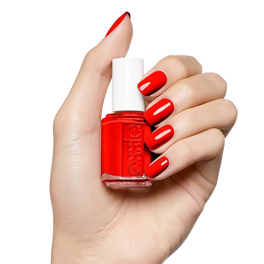 avenue color nail creamy red-orange essie fifth polish & nail - -