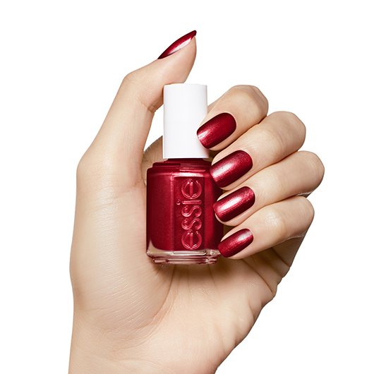 scarlett o hara dark ruby red nail polish color lacquer essie