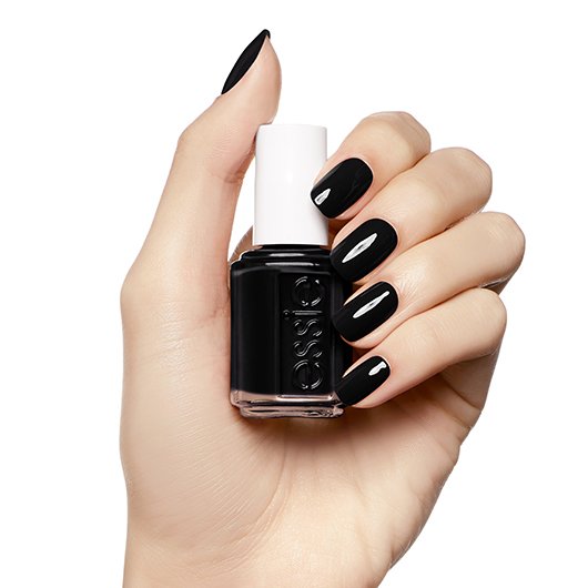 Licorice Jet Black Nail Polish Nail Color Essie