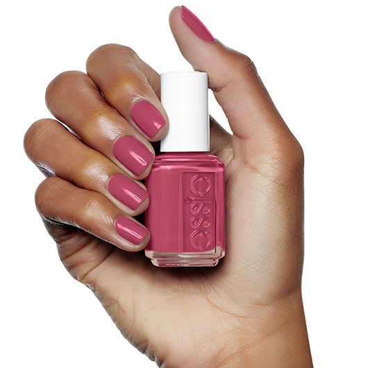 in stitches - dark blush pink nail polish & nail color - essie