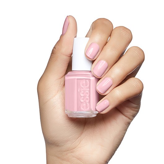 spaghetti strap - sheer pink peony nail 