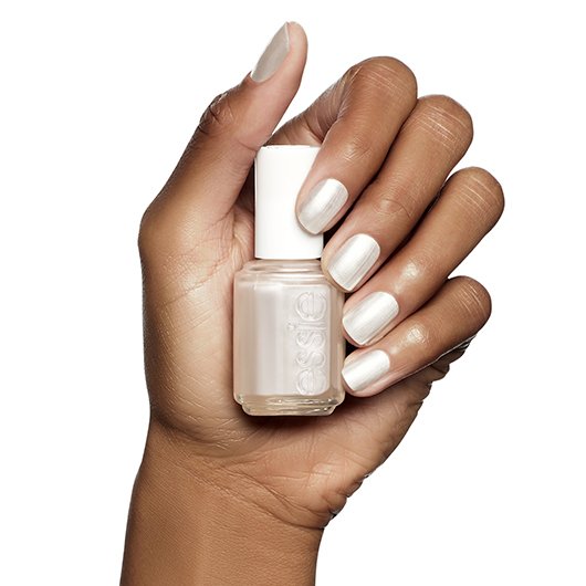 pearly white platinum white nail polish, color & lacquer essie