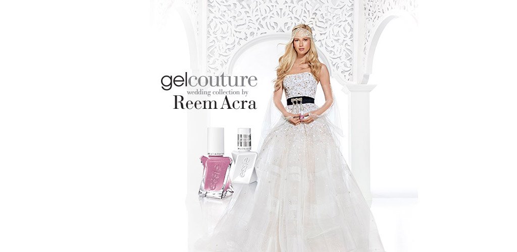essie longwear gel couture wedding collection by Reem Acra