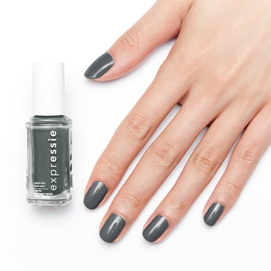 Polish Dry The - - Chase Grey To Nail Cut Muted Quick Essie