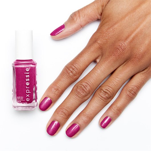 Don't Glitch Get Better - Fuchsia Pink Nail Polish - Essie