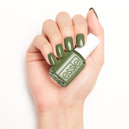 Win Me Over Khaki Green Nail Polish Essie