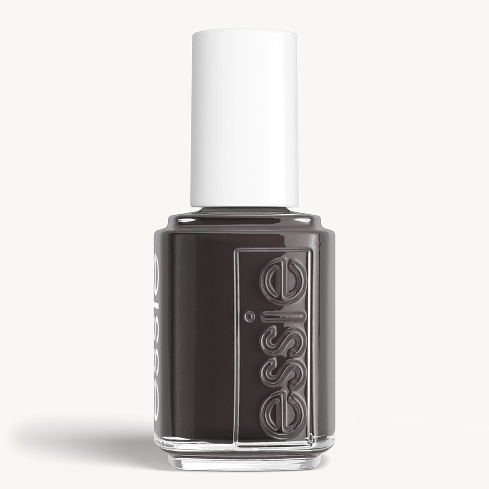 Classic bottle of essie 'Ink Jelly' nail polish against a clean white background.