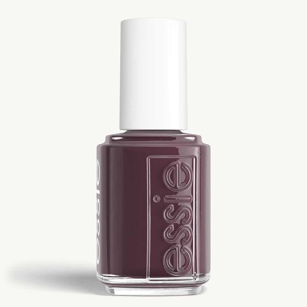Classic bottle of essie 'Smokin Hot' nail polish against a clean white background.