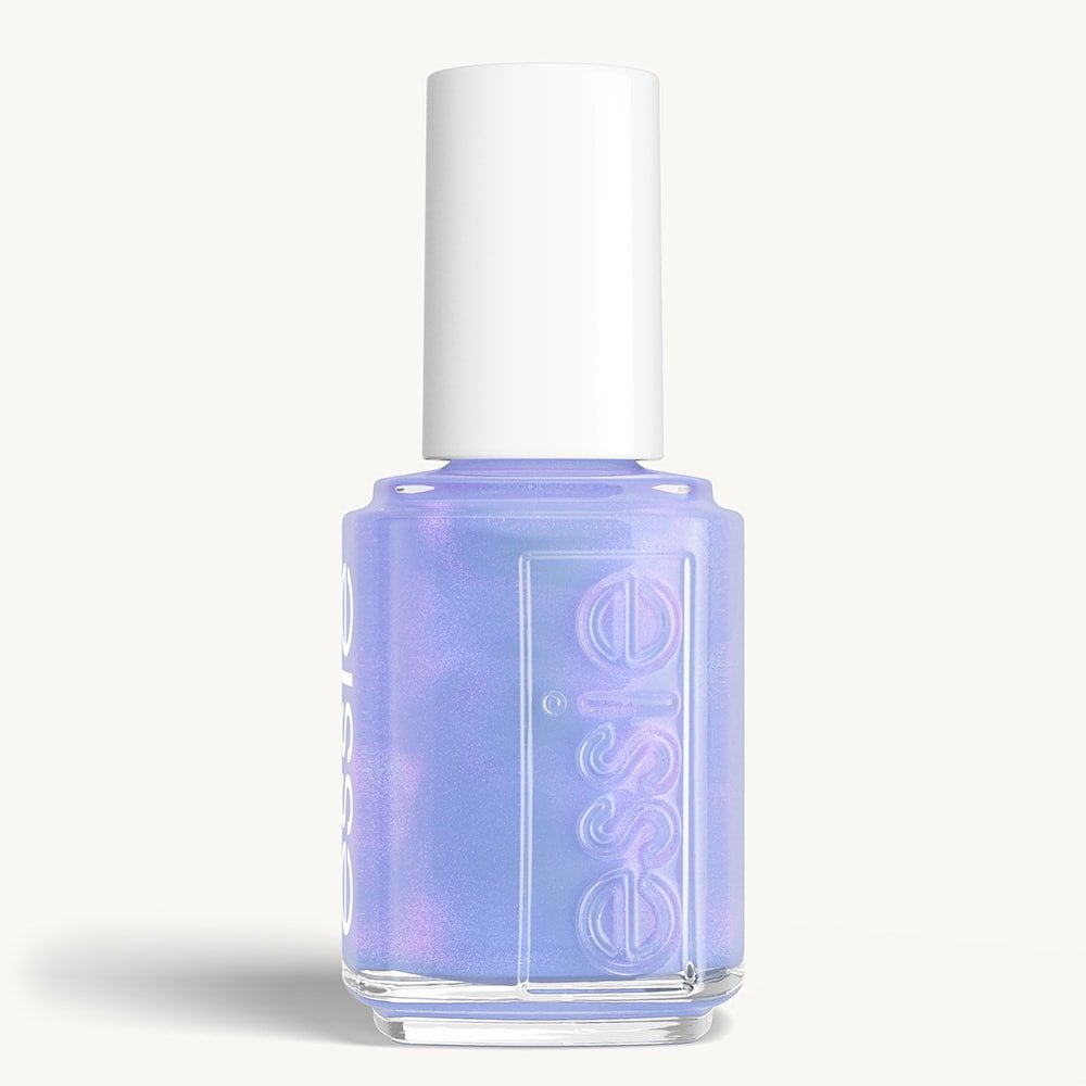 Classic bottle of essie 'You Do Blue' nail polish against a clean white background.