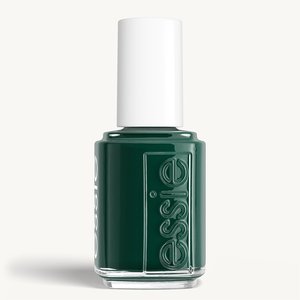 Essie Off Tropic dark forest green nail polish