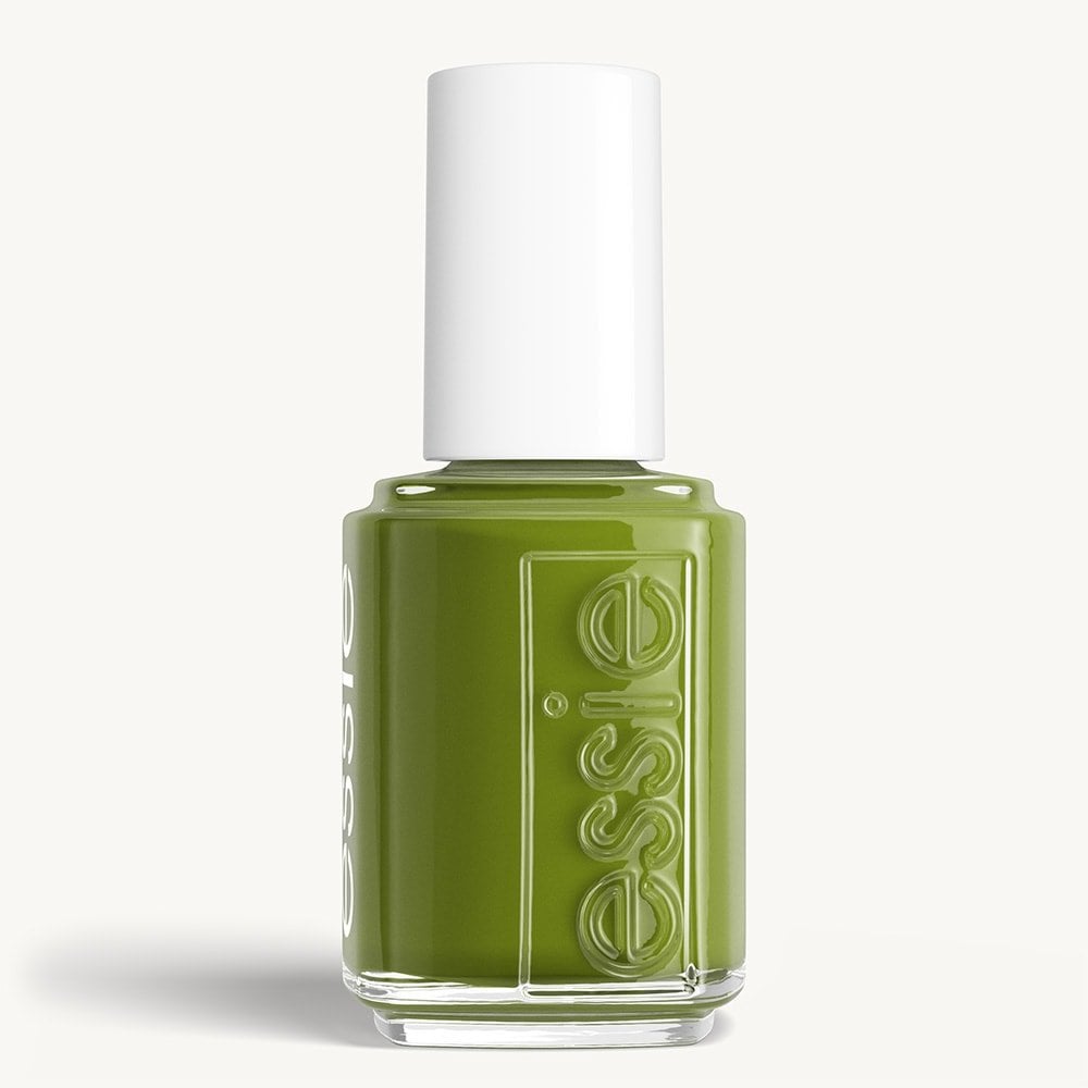 Classic bottle of essie 'Willow In The Wind' nail polish against a clean white background.