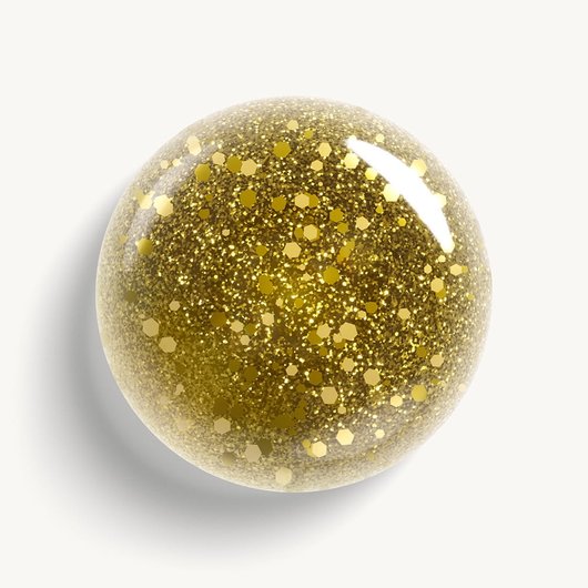 Glossy, high-shine drop of essie 'summit of style' nail polish against a clean white background.