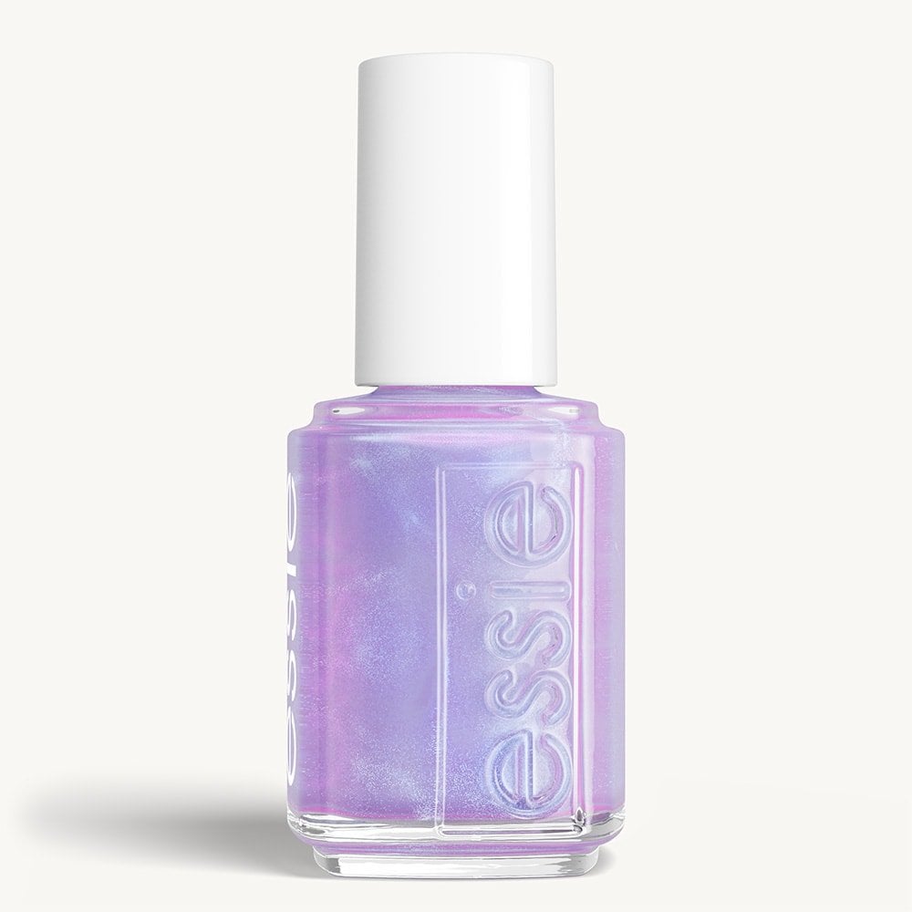 Classic bottle of essie 'Ethereal Escape' nail polish against a clean white background.