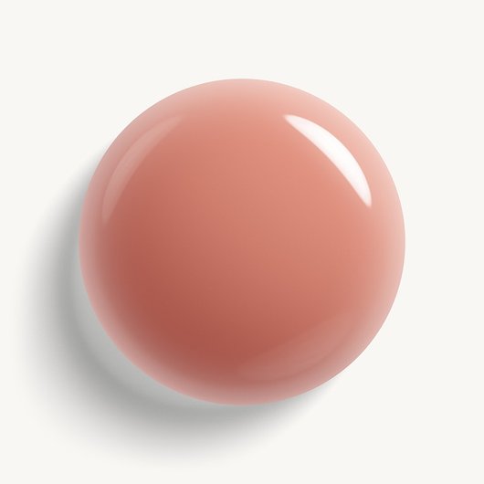 Glossy, high-shine drop of essie 'Barn Boheme' nail polish against a clean white background."